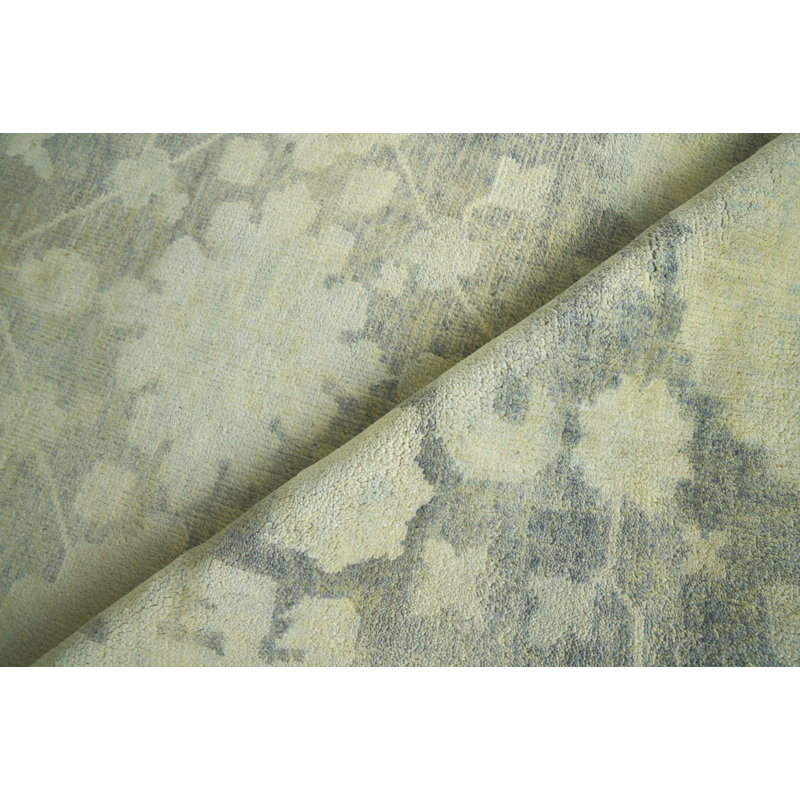 Oushak Hand Knotted Wool Oriental Area Rug, Rectangle 6' x 9'