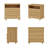 2-Drawer Nightstand With Light-369632470