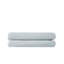 Lot de deux draps de bain en coton turc turquoise 70" x 40".-1122119686