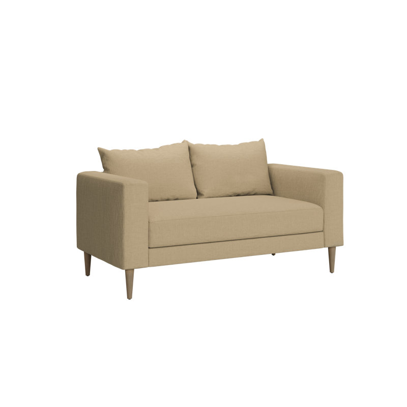 Essential Loveseat, Sand Hemp Blend, Natural