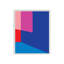«Colorspace Part 3» par Holly McWhorter, art mural abstrait bleu rose, or, triptyque, décoration murale encadrée-620930055-714548243