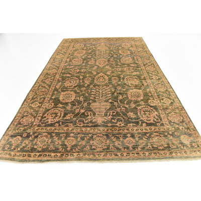 Huntingdon One-of-a-Kind 6'6" X 10' New Age Wool Area Rug in