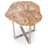 Solid Wood Top End Table