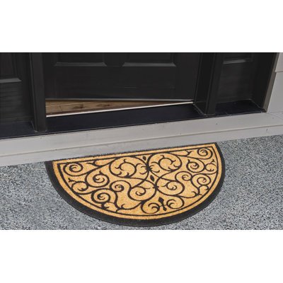 Coir Mats Half Moon Doormat