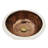 Nantucket Sinks Regatta 15.13'' Bronze Fireclay Circular Bathroom Sink