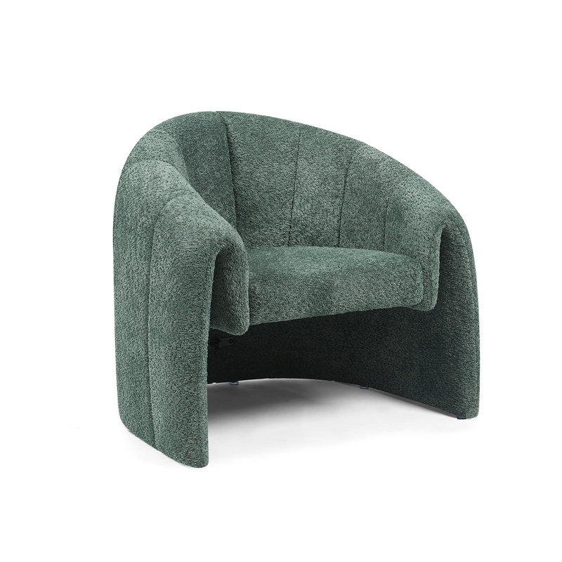 Taylor Textured Fabric Occasional Chair, Dark Green