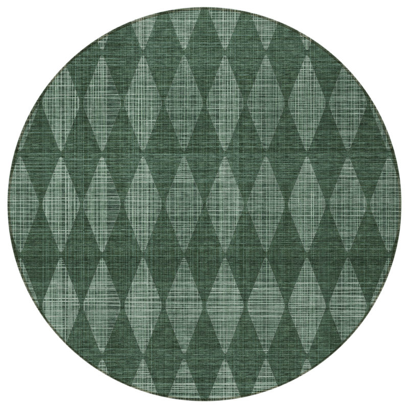 Tapis rond 8 po