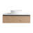 36'' Wall-Mounted Bathroom Vanity With White Art Ceramic Sink  & 1-Soft-Close Drawer (KD-Packing)-1250301306