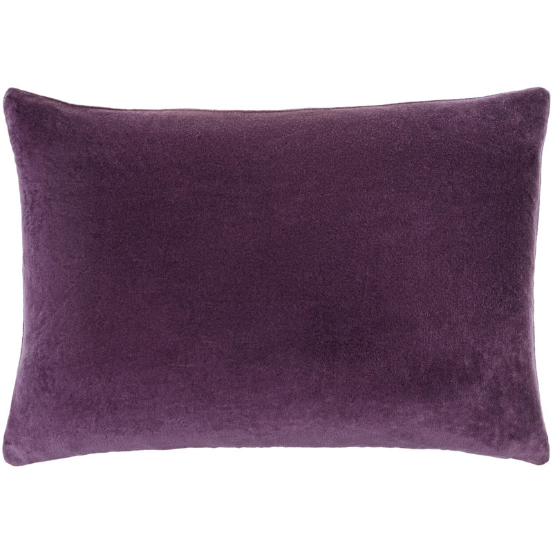 Coussin Catana, 13 po x 20 po, Polyester/ Bourre en polyester, Mauve