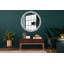 Huldar Glass Flat Wall Mirror