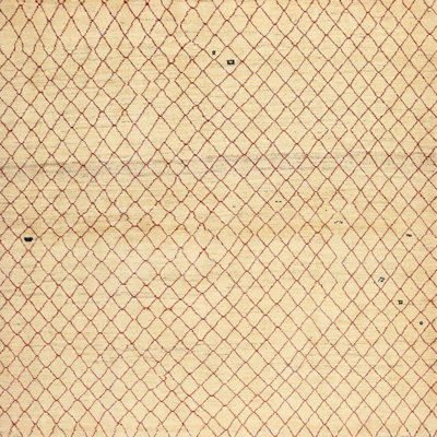 Tapis beige/brun contemporain