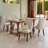 Modern Simplicity Linen Upholstered Dining Chairs Set of 4-1878337989