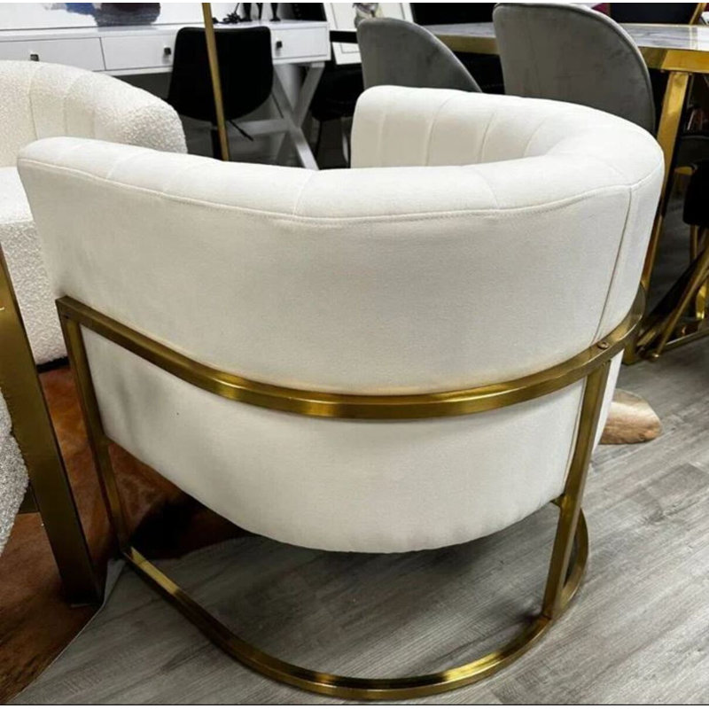 Flâneuse en lin et en tissu décoratif