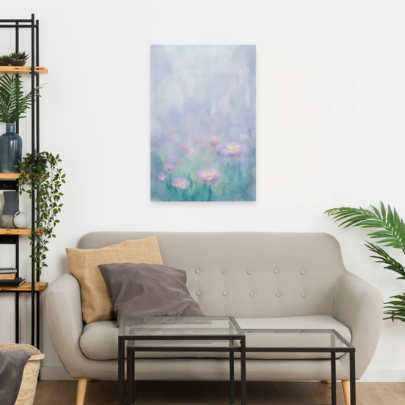 Art contemporain Art floral contemporain, H 24 po x l 16 po