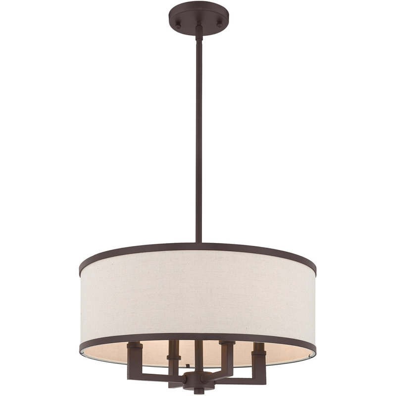 4 - Light Drum Chandelier