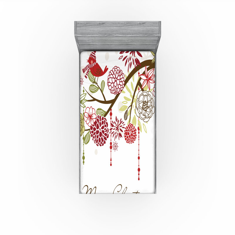 Ensemble de 2 drap-housse Ambesonne, Drap-housse de taille simple
