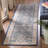 Christa Oriental Cream/Navy/Orange Area Rug-133012731