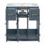 Meuble-lavabo avec lavabo, 2 tiroirs et 3 portes-1080059315