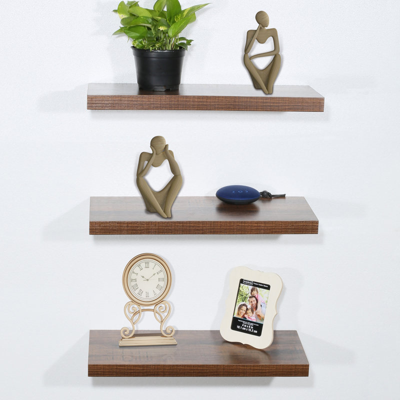 Cristaly 3 Piece Floating Shelf