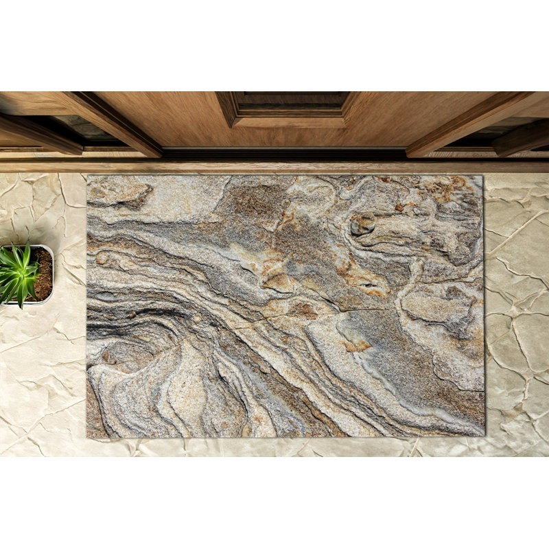 Non-Slip Outdoor Doormat, 39cm W x 59cm L