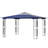 13'x11' Double-Roof Patio Gazebo with Mosquito Netting,Heavy Duty Gazebos Shelter Party Tent-123780556