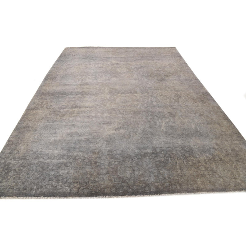 Tapis gris 9 pi x 12 pi