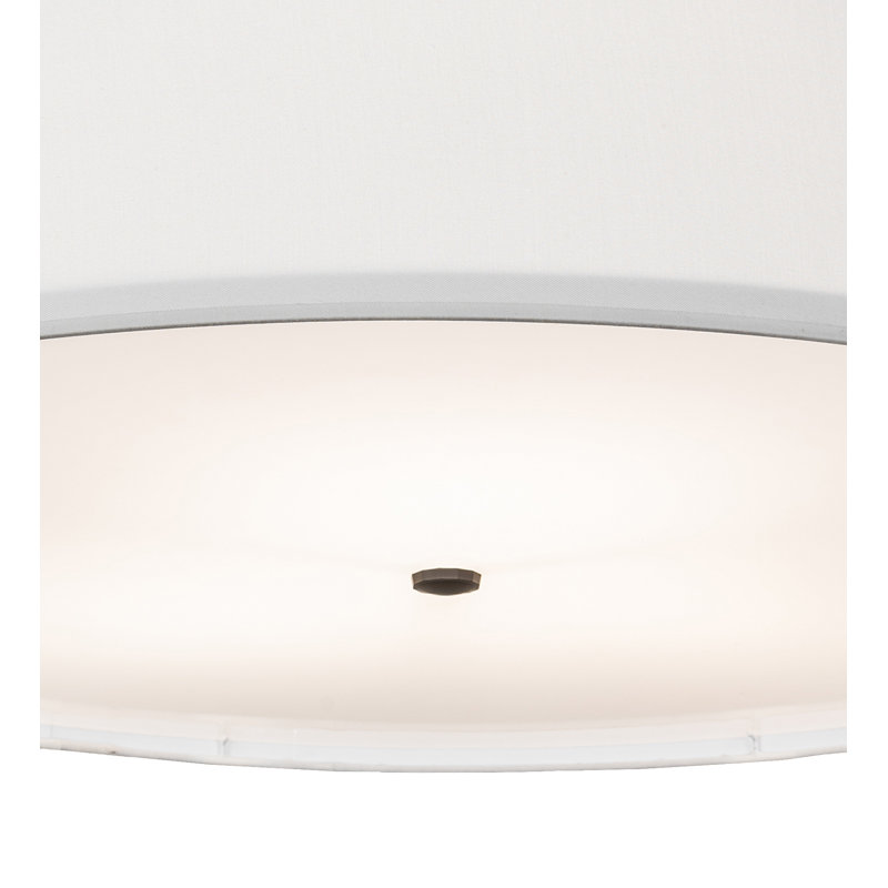 3 - Light Semi Flush Mount