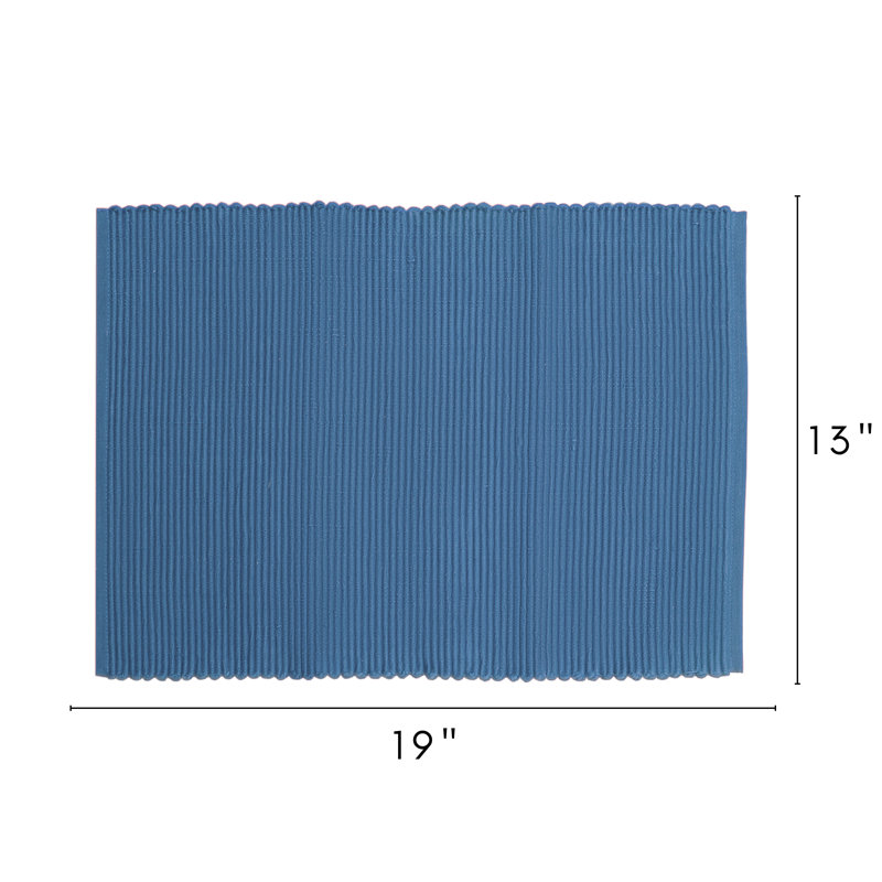 Napperon Alvarie, Bleu