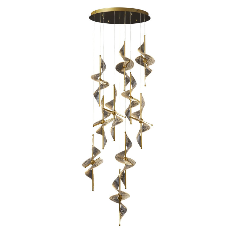 Rhythm 9-Light LED Chandelier