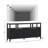 Modern Solid Wood  TV Stand With Glass Top-1469945710-1469945708