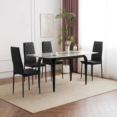 Nyamal 47cm H Upholstered Full Back Parsons Chair
