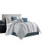 Ensemble d'édredon en microfibre 7 pièces Anthony-594727648-594727651