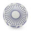 Classic Blue Italian - Florals Christmas Bauble