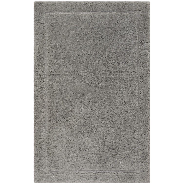 Wilbert Shag Hand Tufted Performance Solid Color Rug