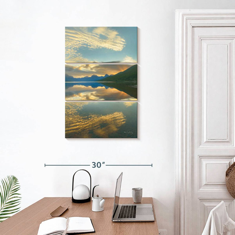 Alvord Montana Sunrise, H 32 po x l 20 po
