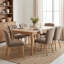 Upholstered Modern Dining Chairs Kitchen Chairs Solid Wood Leg Accent Chairs for Dining Room,Kitchen-11314881-11314893
