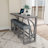 Huriye 4 Pieces Rectangular Bar Dining Table Set with Power Outlet,-2135148857-2082292950
