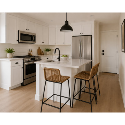 Kindwood Eco Shaker Ready-to-Assemble Wall End Shelf