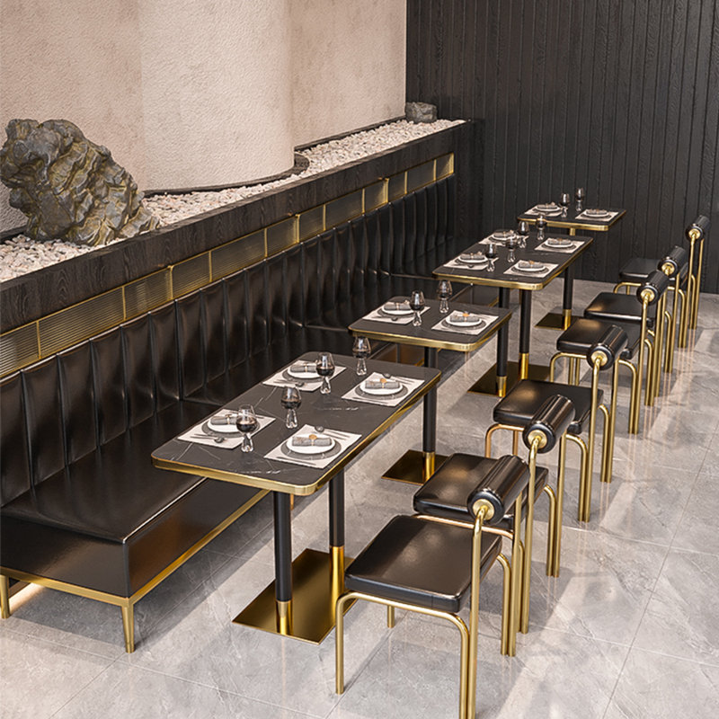 Banc de luxe en similicuir