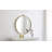 Cassie Metal/Manufactured Wood Round Wall Mirror-1825838291-1825838288
