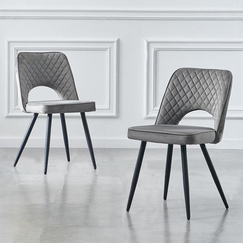 Paliwal PAIR METIS Dining Chair, Grey