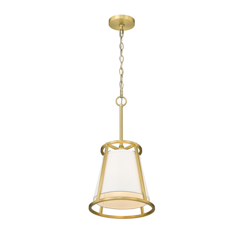 Luminaire suspendu tambour 1 lumière