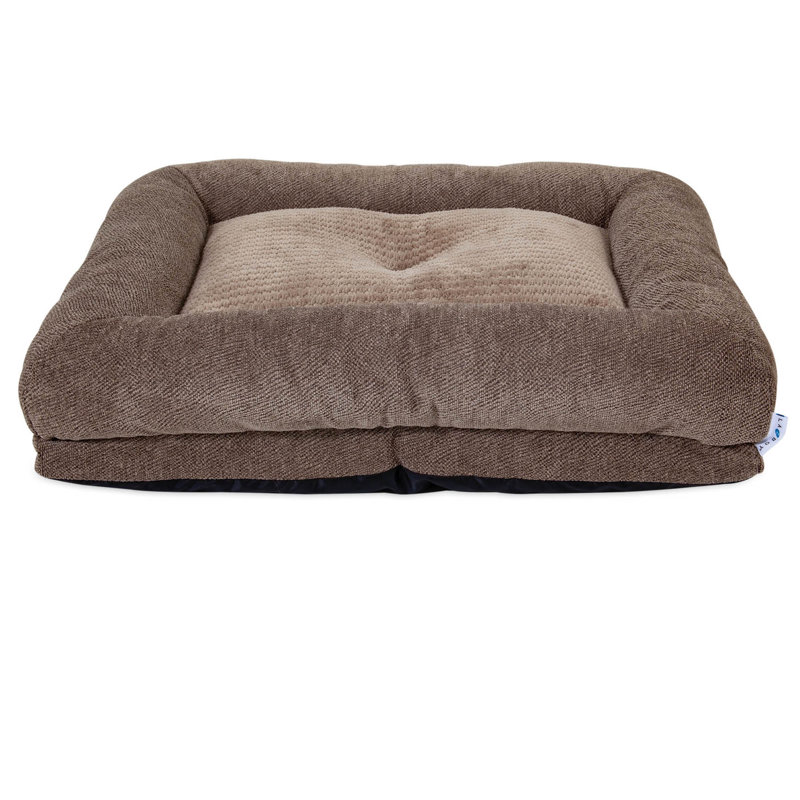Lit pour chien Rosie Lounger, H 7 po x l 35 po x P 27 po, Brun clair