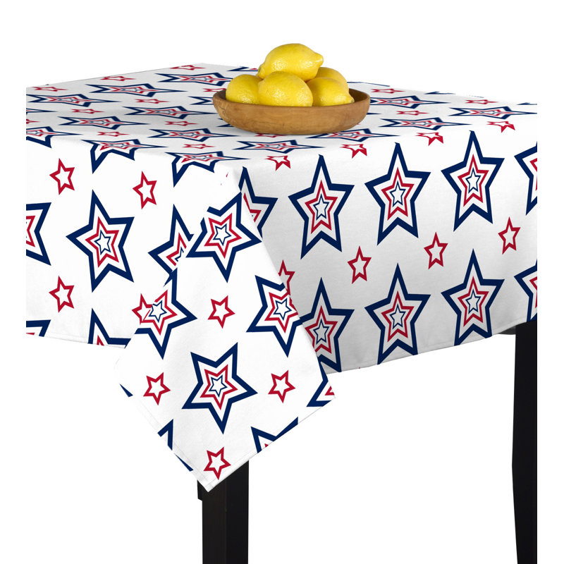 Geometric Square Tablecloth, 90" x 90"