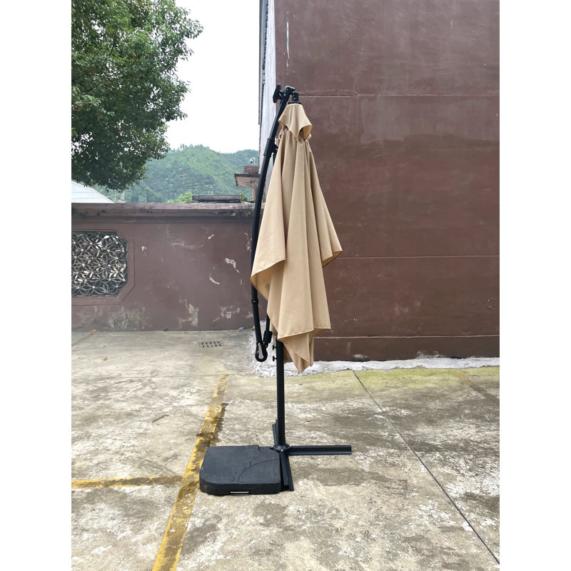 Parasol rectangulaire pour terrasse extérieure 2X3M, Tanné