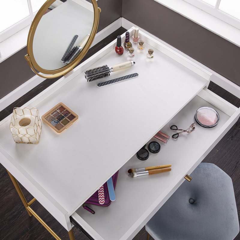Coiffeuse Derald avec miroir