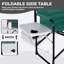 Chaise de camping chauffée surdimensionnée, chaise de réalisateur portable avec 3 niveaux de chaleur et table d'appoint-2101987442