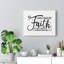 Walk By Faith 2 Corinthians 5:7 - Wrapped Canvas Print-481378903