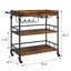 Wood Bar Cart