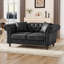 Canapé Chesterfield 66 po avec coussins décoratifs pour salon, chambre à coucher ou bureau-2085255865